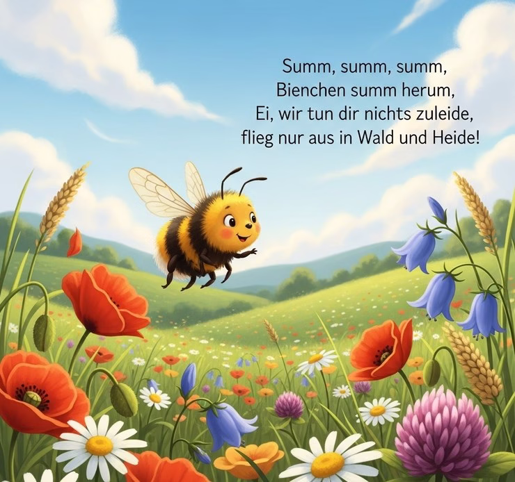 Summ, summ, summ, Bienchen summ herum.